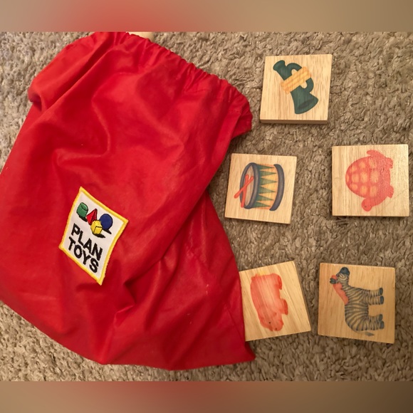 Toys Plan Toys Wooden Matching Game Poshmark